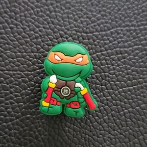 5/$12 🐊CROC SHOE CHARM Teenage Mutant Ninja Turtle Michaelangelo